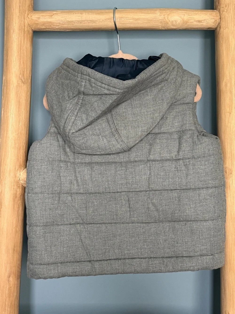 Janie and Jack Boys Hooded Puffer Vest